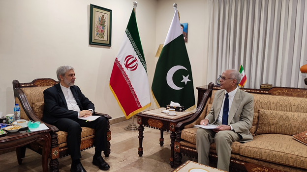President ECOSF held a Meeting with the Ambassador of Iran to Pakistan (July 7, 202)