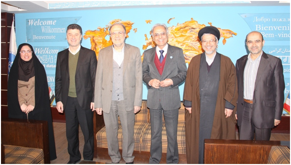 President ECOSF with SASTIW team 
